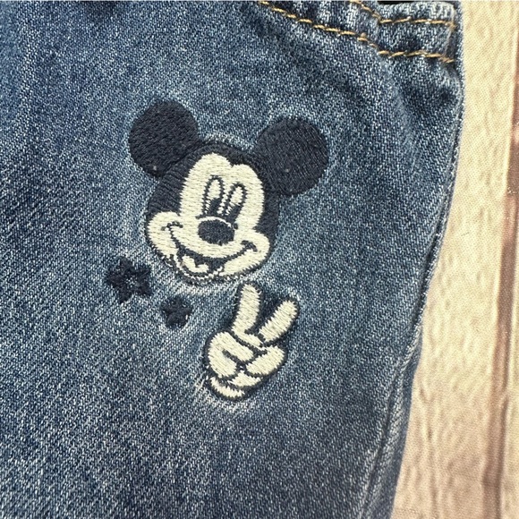 baby gap Disney mickey mouse slim Jeans with Elastic Waistband sz 18-24M - Picture 6 of 6